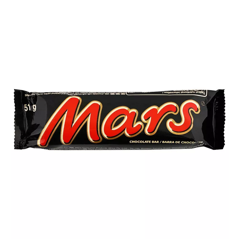 Mars Milk Chocolate With Soft Noughat &Amp;Amp; Carmel Cantre 51Gms