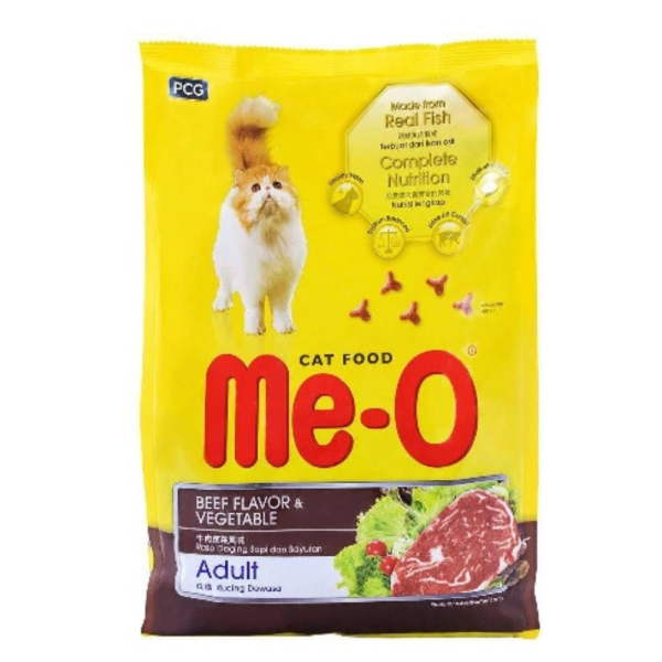 Me-O Cat Food Beef And Vegetable 450gms