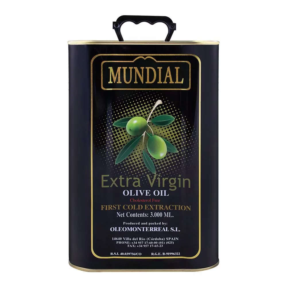 Mundial Olive Oil Extra Virgin 3.0 Litres