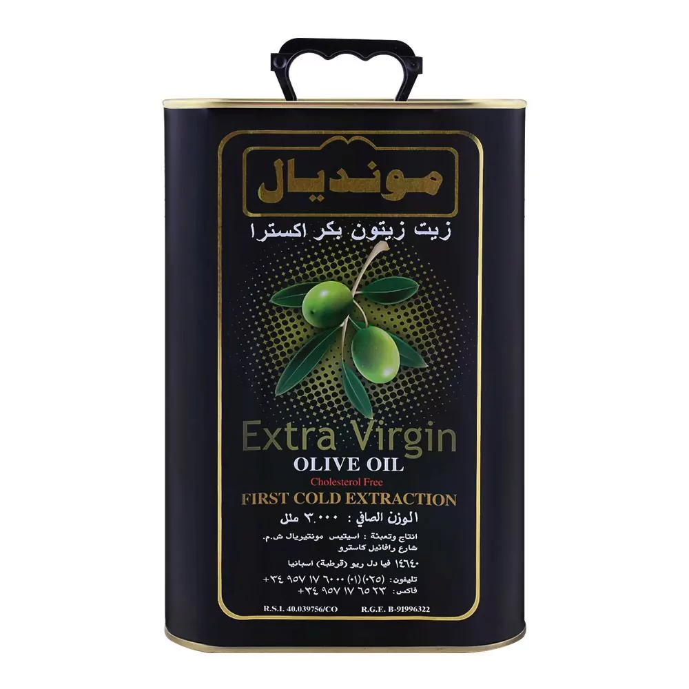 Mundial Olive Oil Extra Virgin 3.0 Litres 4