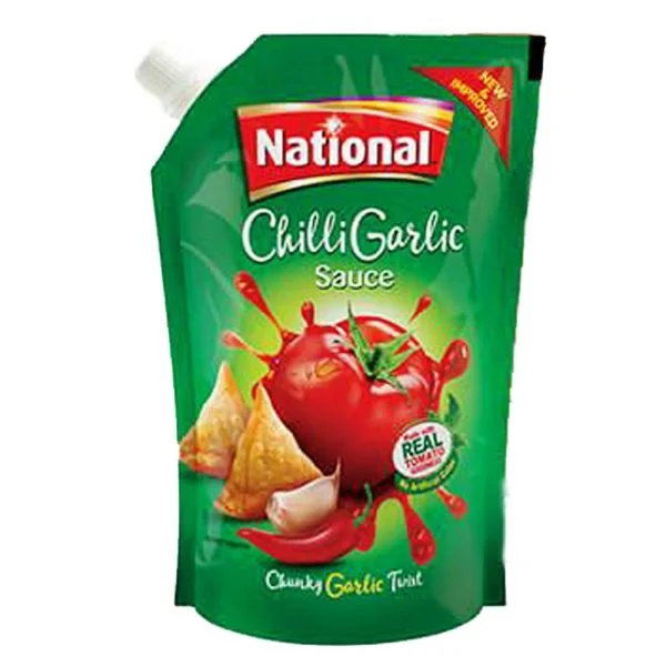 National Chilli Garlic Sauce Pouch 475g