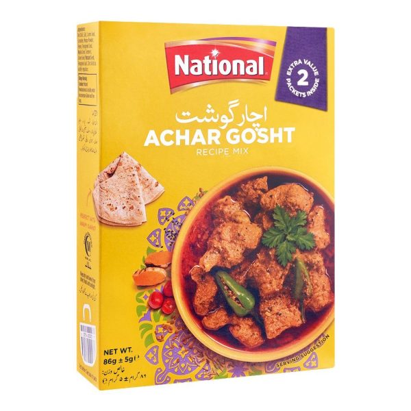 National Foods Achar Gosht Recipe Mix 3.02 oz (86g)| Mixed Spice Powder