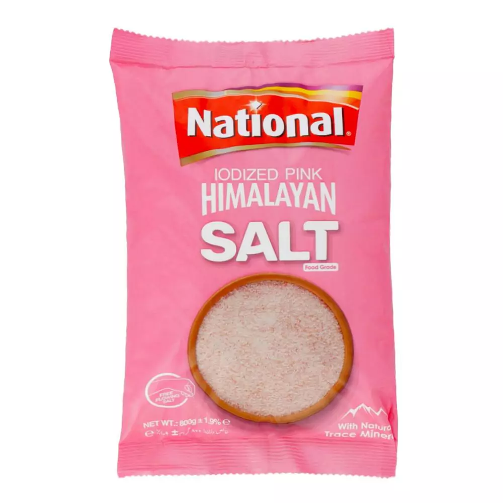 National Foods Iodized Pink Himalyan Salt