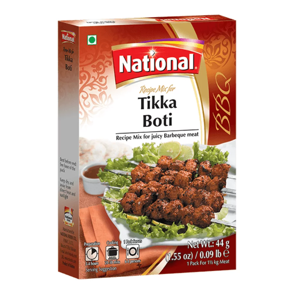 National Foods Tikka Boti Recipe Mix-44Gms