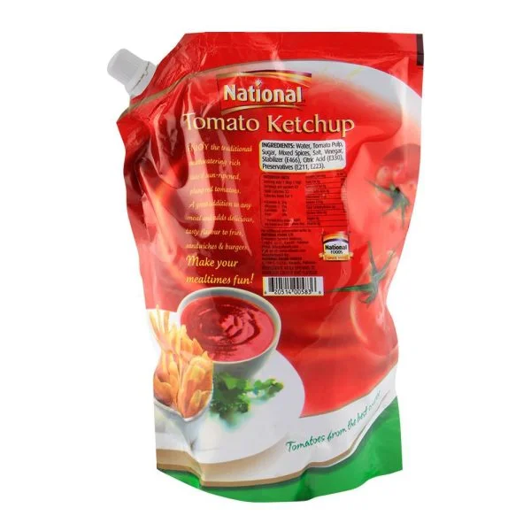 National Ketchup Pouch 1kg