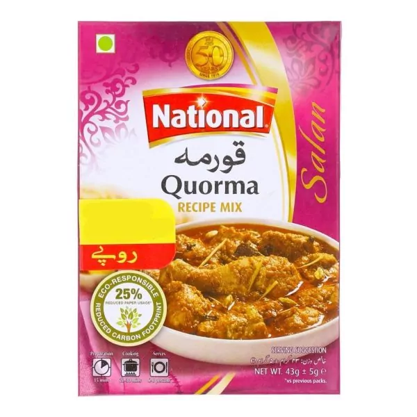 National Quorma Recipe Mix