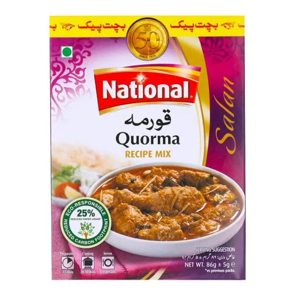 National Quorma Recipe Mix Masala