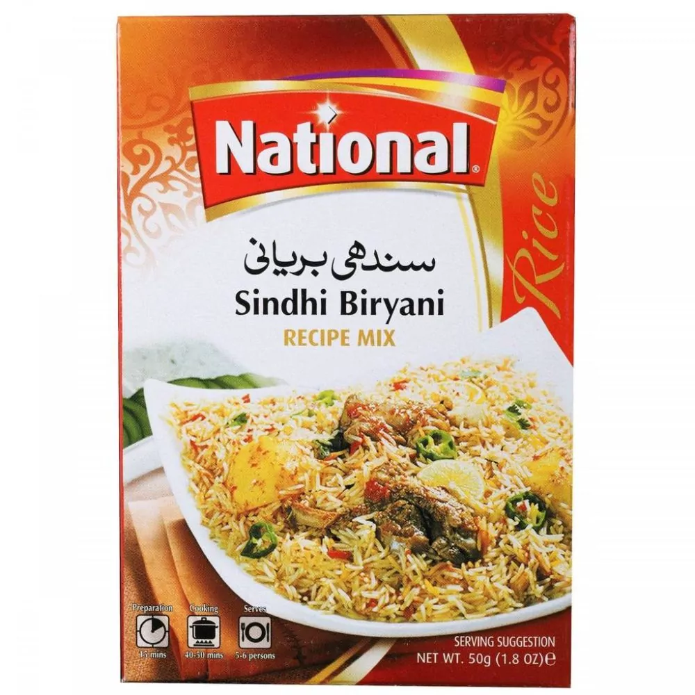 National Sindhi Biryani Masala Recipe Mix G Authentic Sindhi Delight Catch N Pack