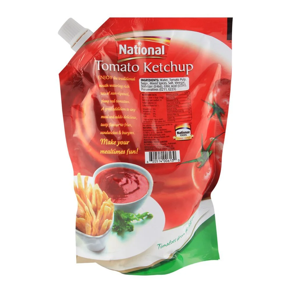 National Tomato Ketchup Pouch 475Gm