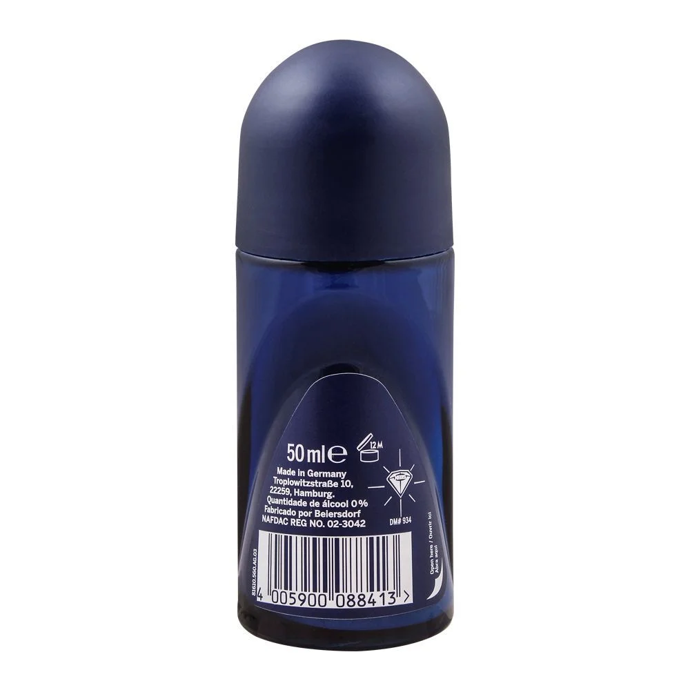 Nivea Men 48H Dry Impact Anti-Perspirant Roll On Deodorant, 50Ml