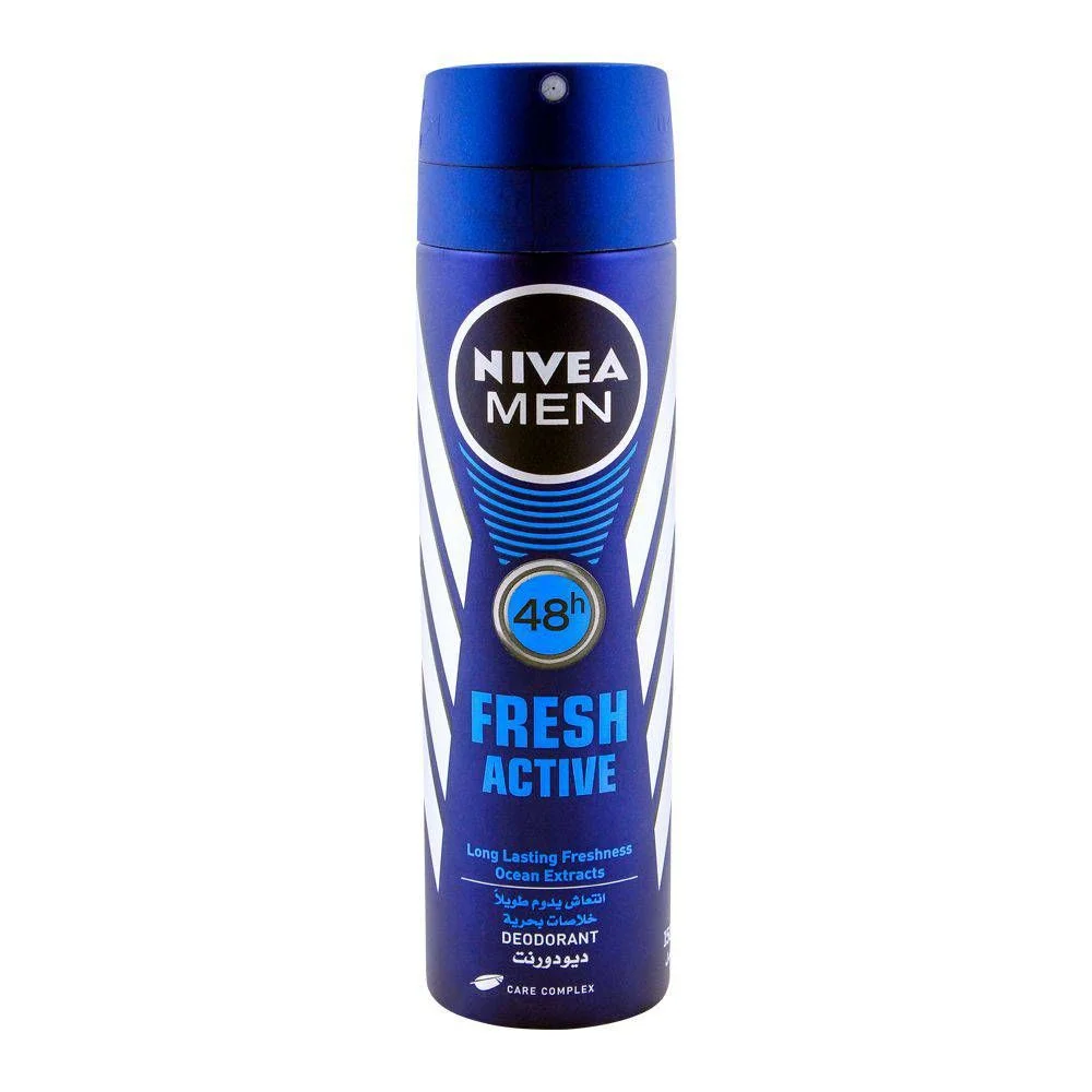 Nivea Men 48H Fresh Active Deodorant Spray 150Ml