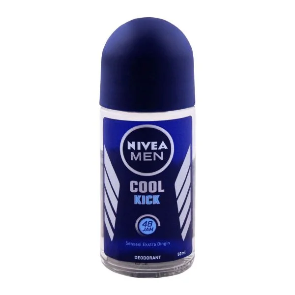 Nivea Men Cool Kick Roll On Deodorant, 50ml