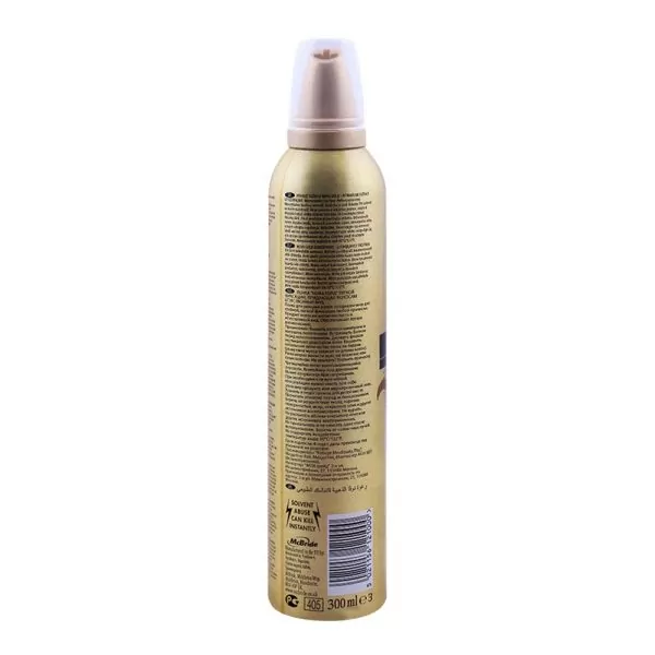 Nova Gold Hair Mousse Natural Hold 300ml