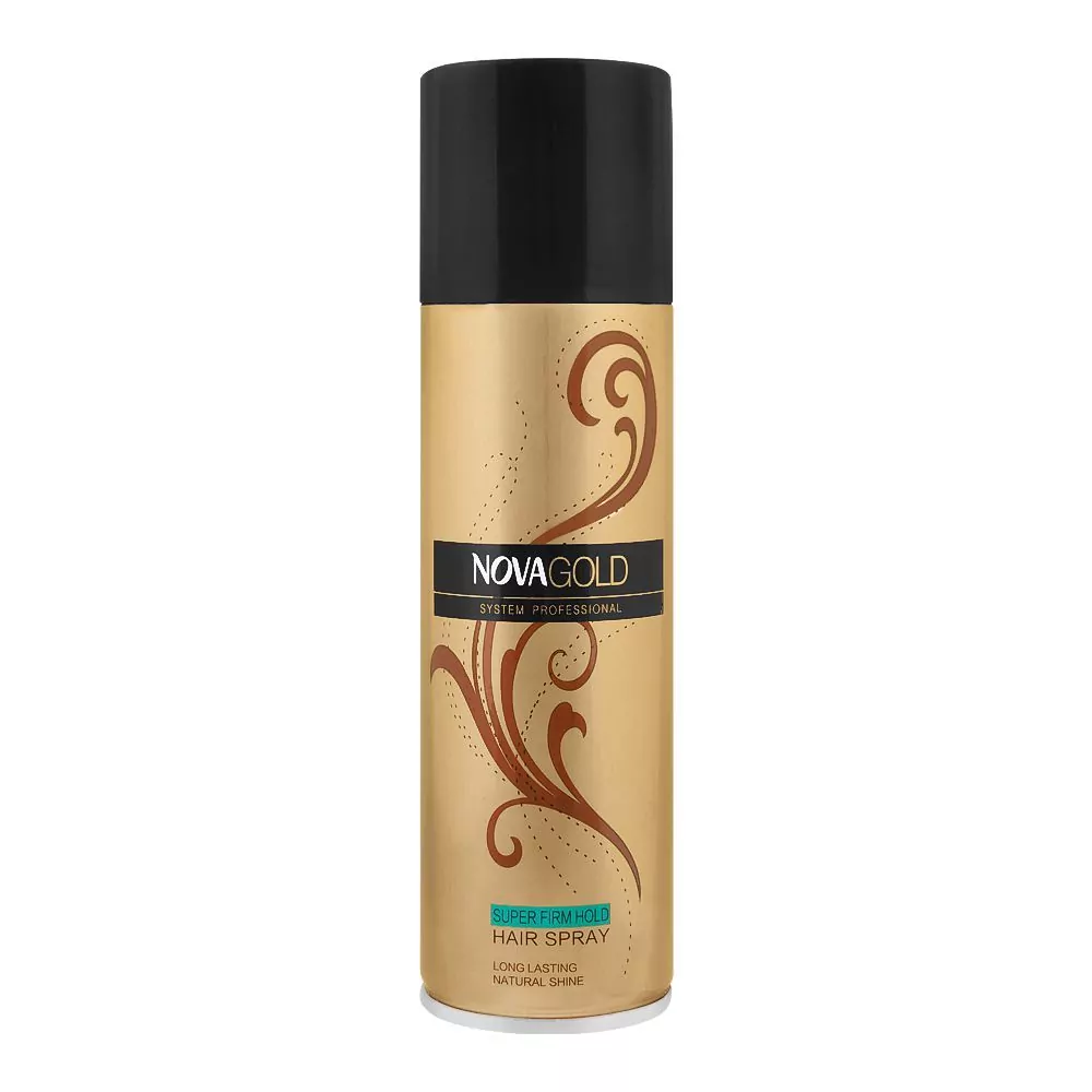 Nova Gold Hair Spray Super Firm Hold 200Ml