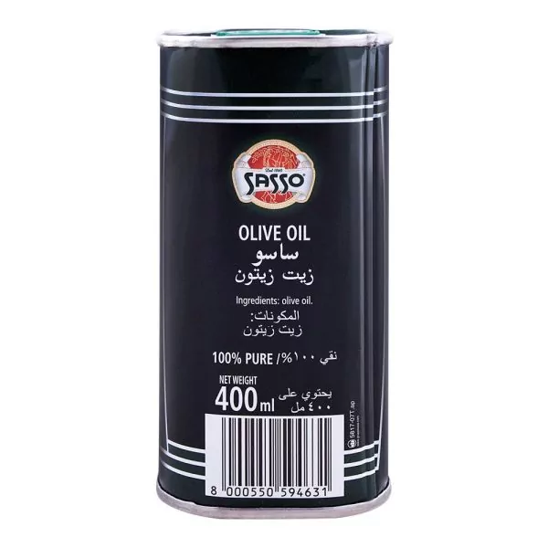 Olive Oil Sasso 400ML Tin