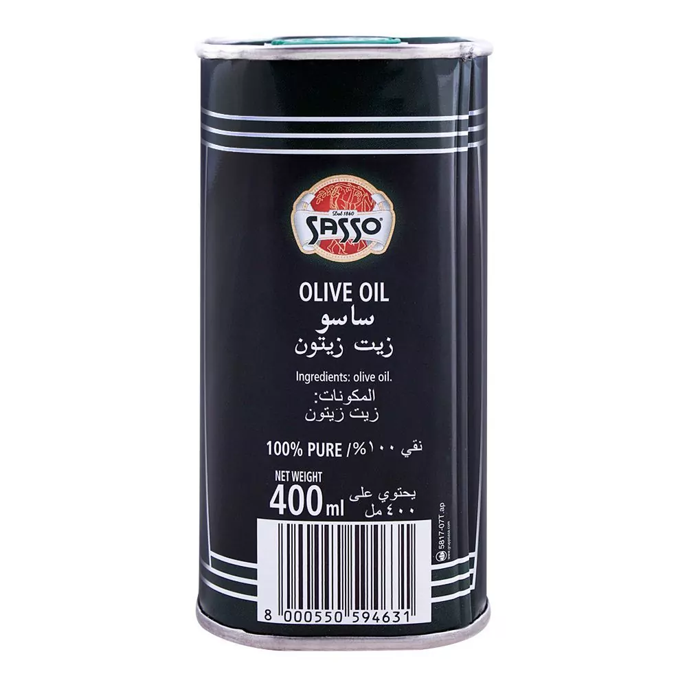 Olive Oil Sasso 400Ml Tin