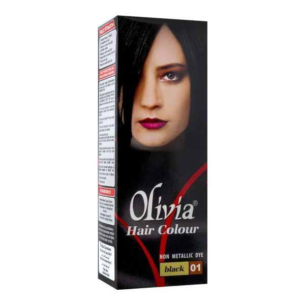 Olivia Hair Colour 01 Black