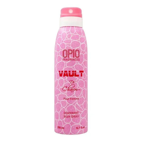 Opio Vault De Charm Deodorant Body Spray, For Men, 200ml