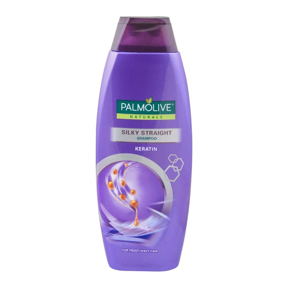 Palmolive Natural Silky Straight Shampoo 375Ml