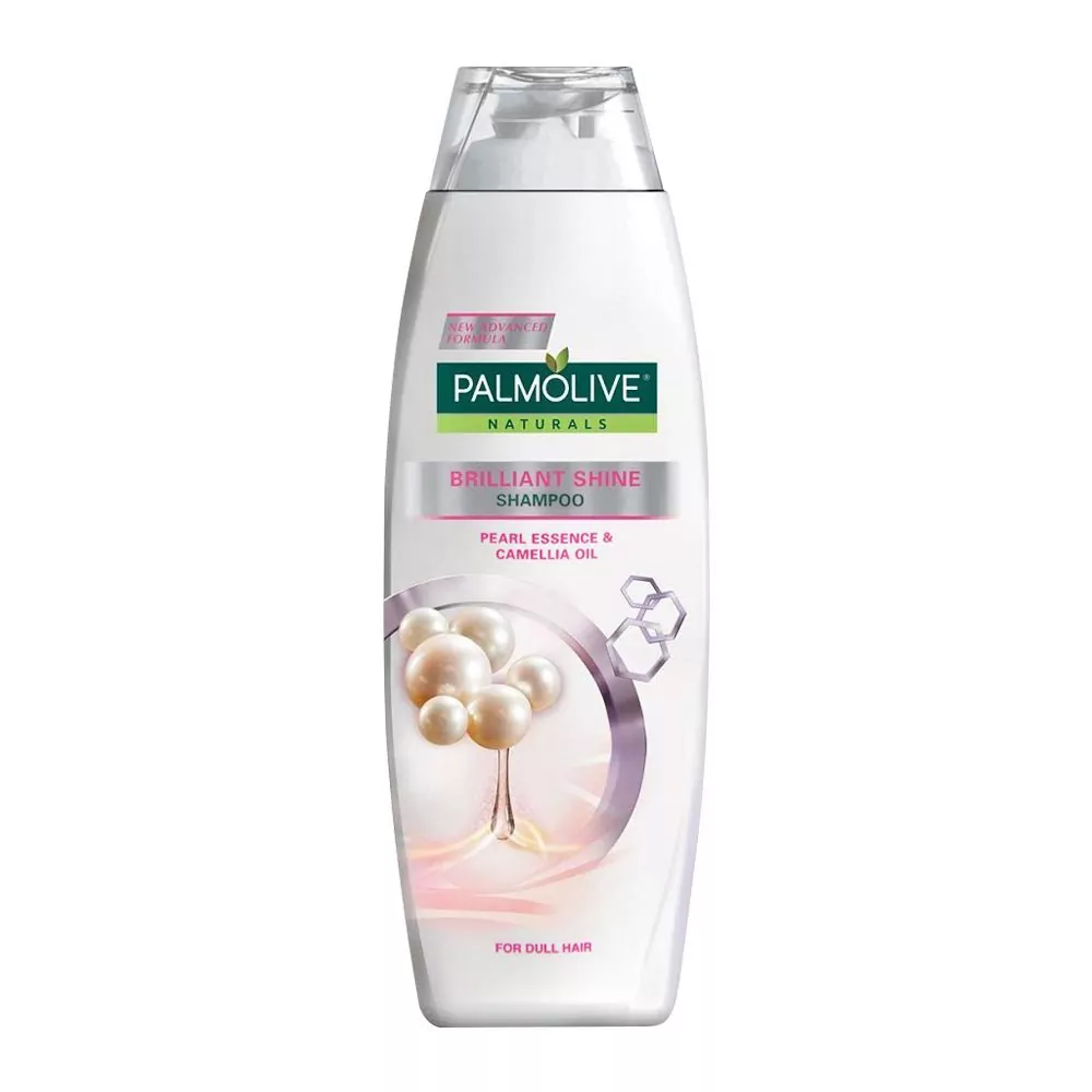 Palmolive Naturals Brilliant Shine Shampoo, Per Essence &Amp;Amp; Camellia Oil, For Dull Hair, 180Ml