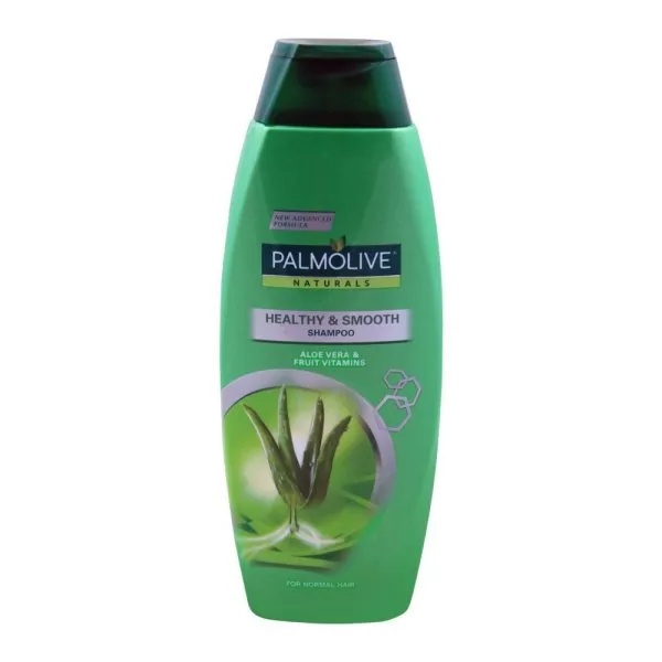 Palmolive Shampoo Naturals Healthy & Smooth Shampoo, Aloe Vera, Normal Skin, 375ml