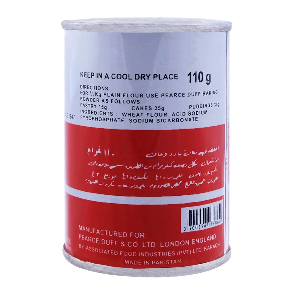 Pearce Duff Baking Powder 110G