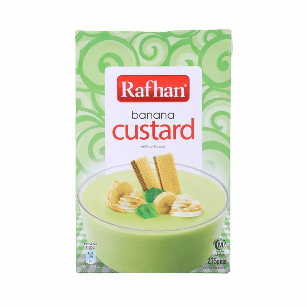 Rafhan Banana Custard 275Gms