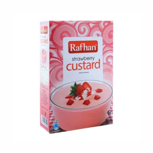 Rafhan Strawberry Custard 275gms