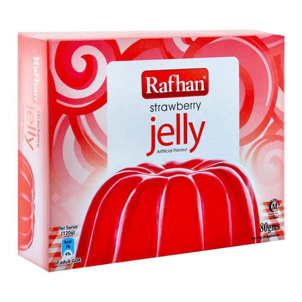 Rafhan Strawberry Jelly 80gms