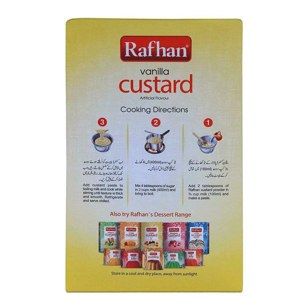 Rafhan Vanilla Custard 275Gms