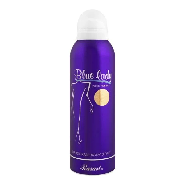 Rasasi Blue Lady Pour Femme Deodorant Body Spray 200ml