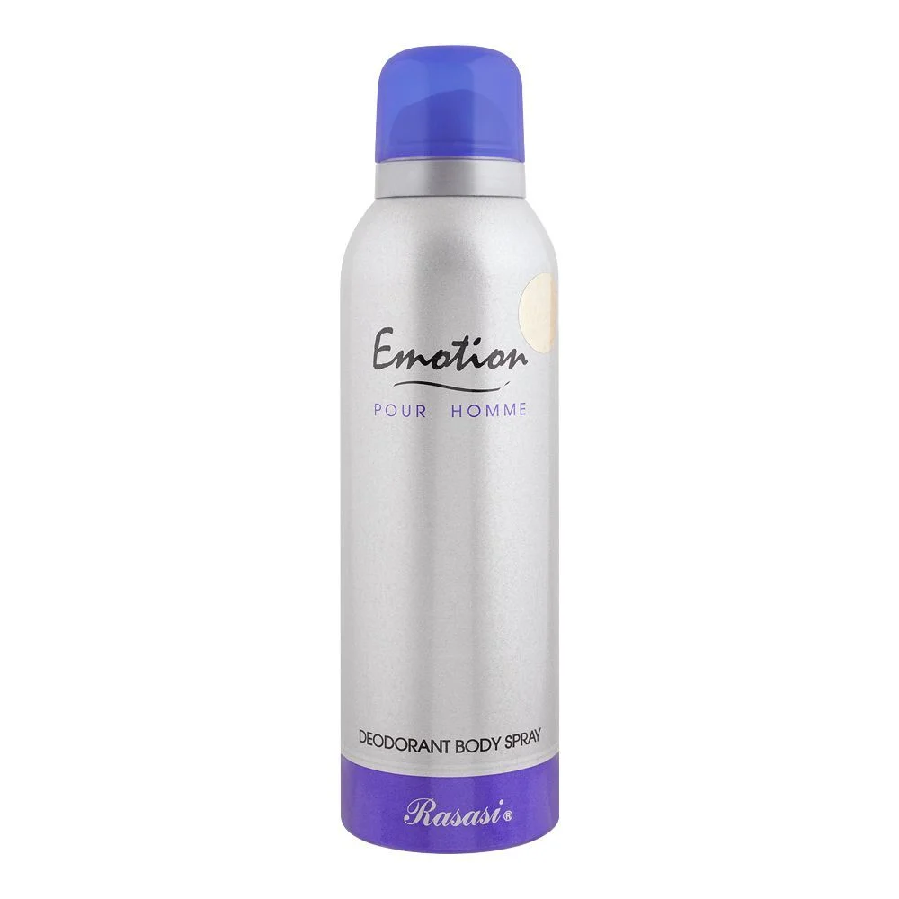 Rasasi Emotion Deodorant Body Spray For Men, 200Ml