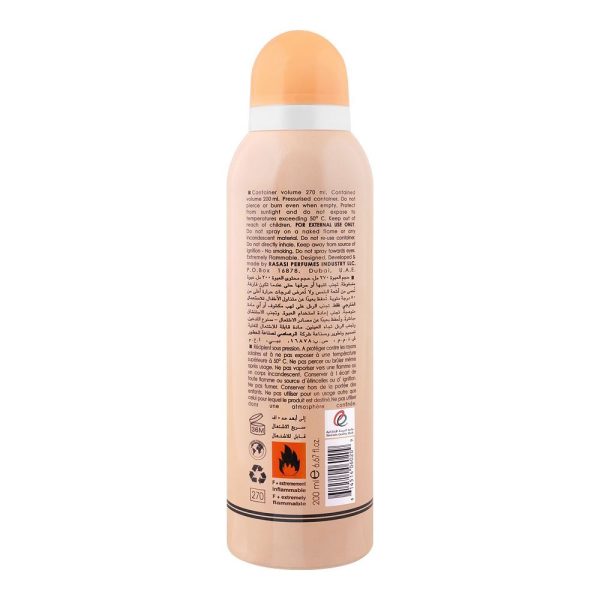 Rasasi Secret Pour Femme Deodorant Body Spray 200ml