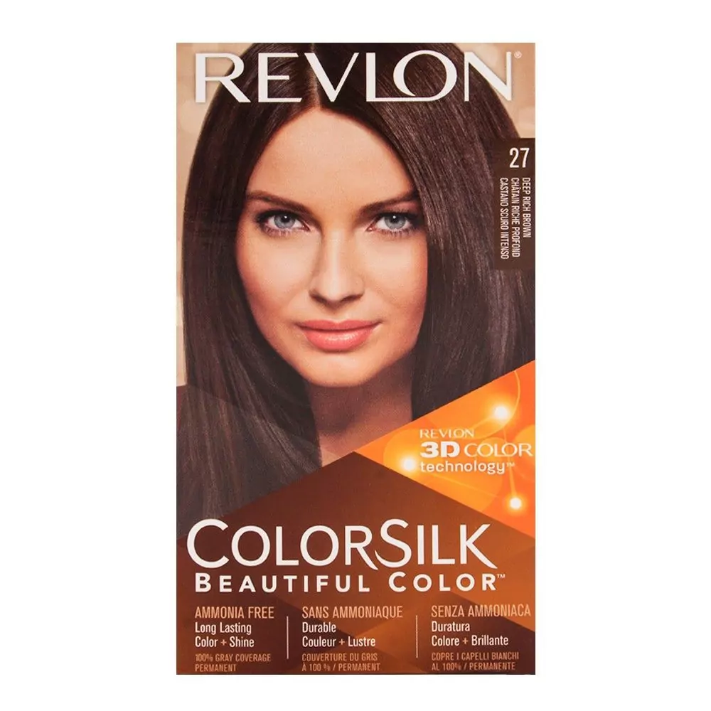 Revlon colorsilk deep rich deals brown before and after