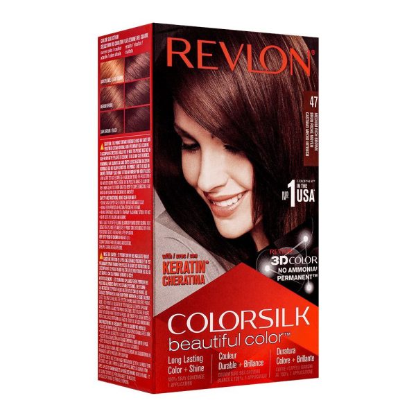 Revlon Colorsilk Hair Color Medium Rich Brown, 47