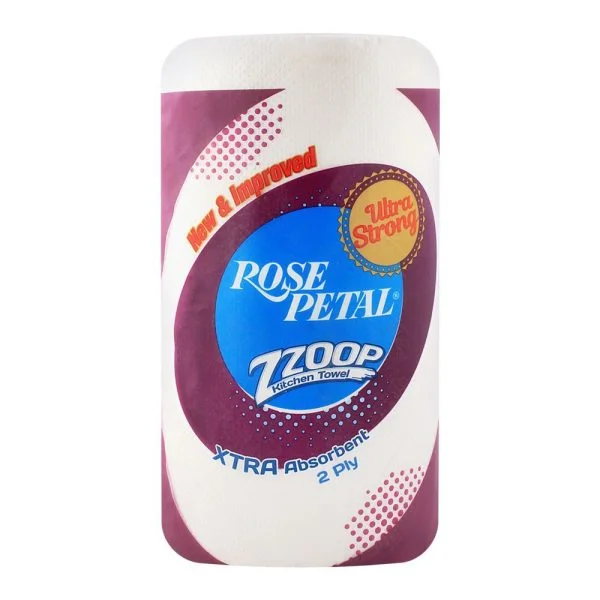 Rose Petal Kitchen Towel Tissue Roll