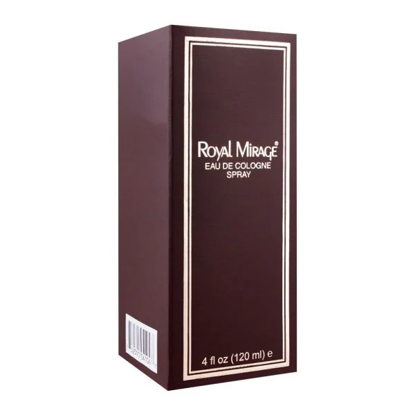 Royal Mirage Original Eau De Cologne, Fragrance For Men, 120ml