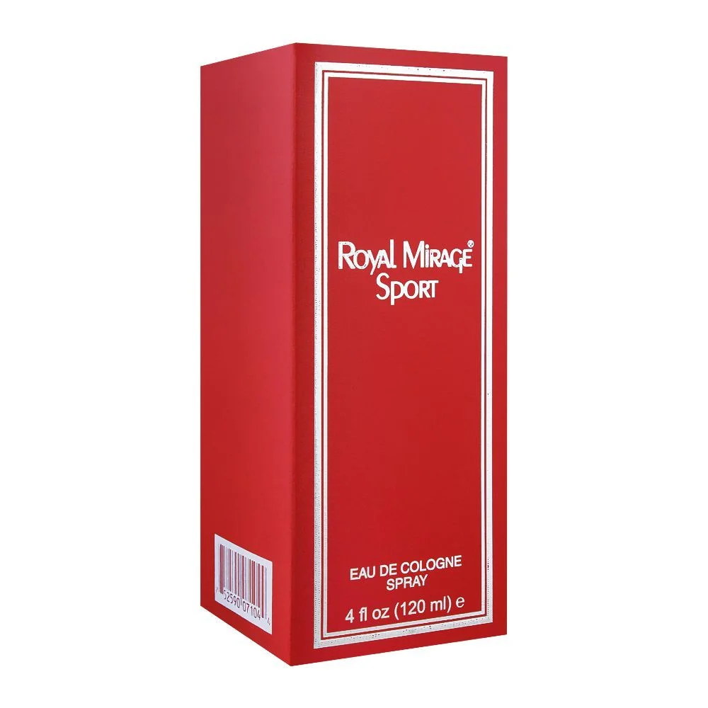 Royal Mirage Sport Eau De Cologne 120Ml