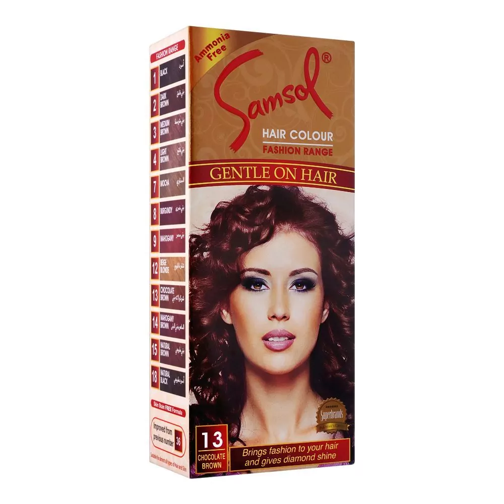 Samsol Fashion Range Hair Colour 13 Chocolate Brown