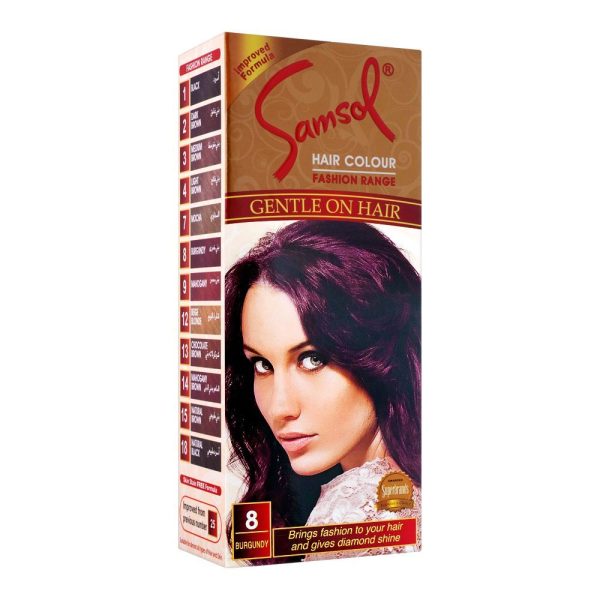 Samsol Fashion Range Hair Colour 8 Burgundy