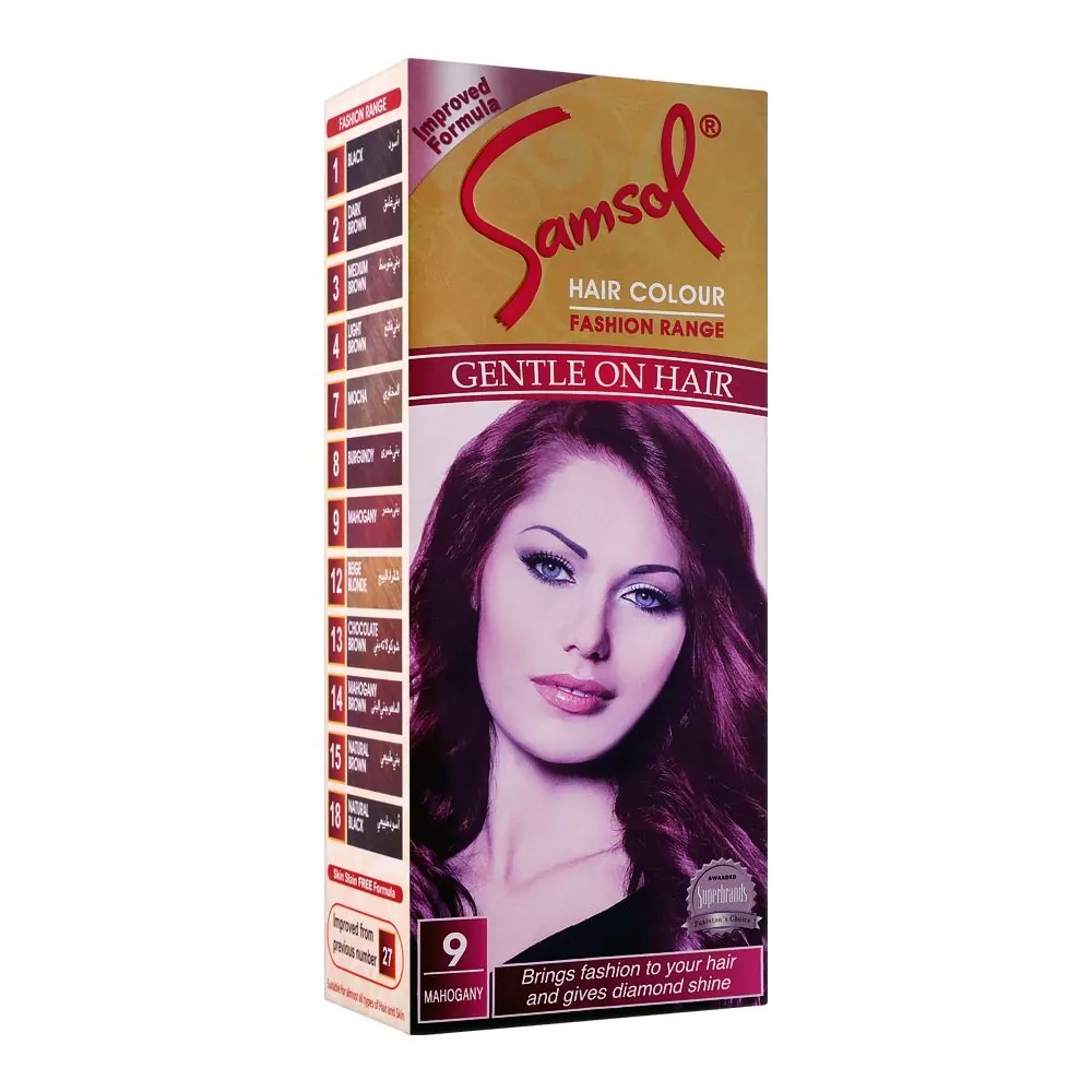 Samsol Fashion Range Hair Colour 9 Mahogany