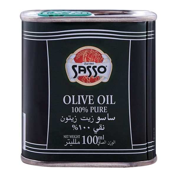 Sasso Olive Oil 100ML Tin