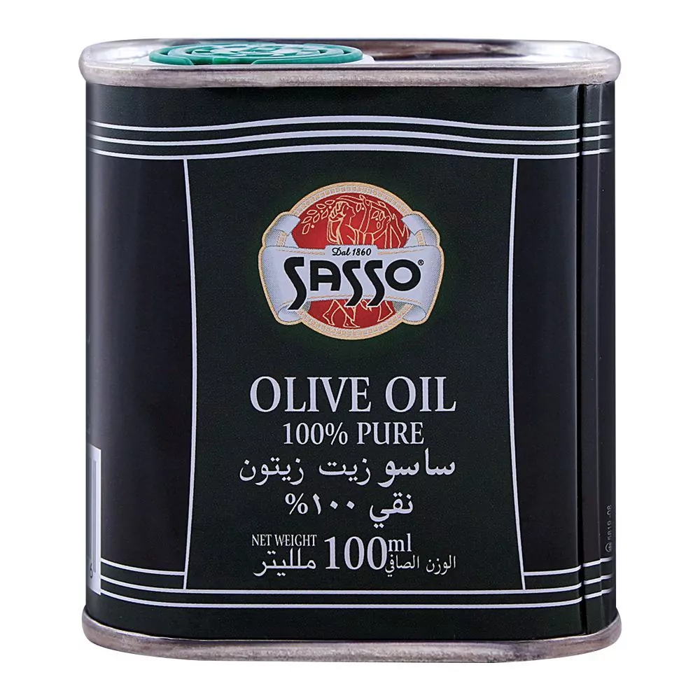 Sasso Olive Oil 100Ml Tin