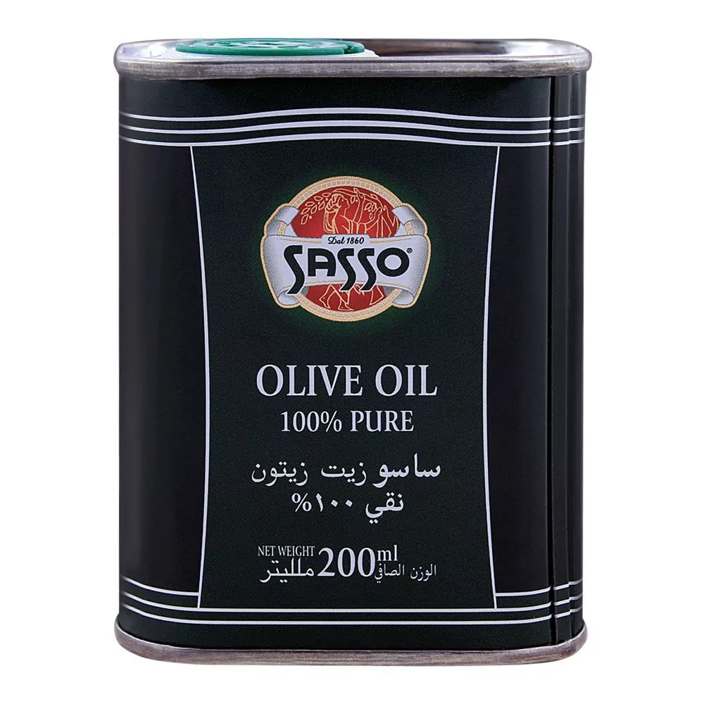 Sasso Olive Oil 200Ml Tin