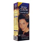 Schwarzkopf Poly Color Cream Hair Color 43 Natural Dark Brown