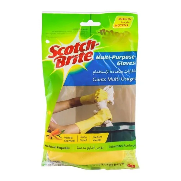 Scotch Brite Multi-Purpose Hand Gloves, Medium