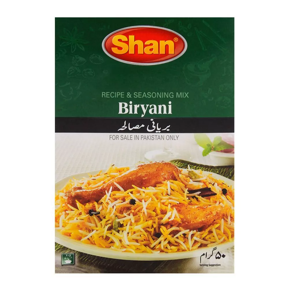 Shan Biryani Recipe Masala-50Gms