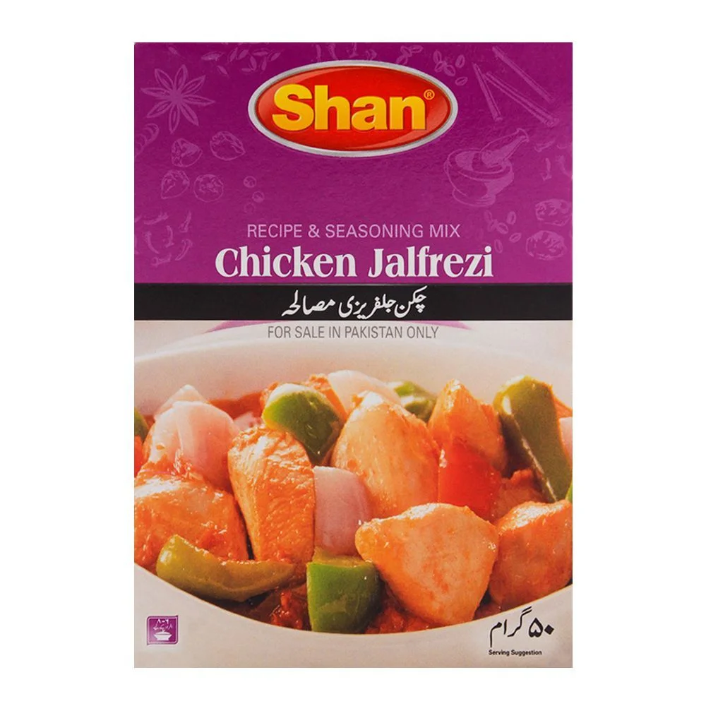 Shan Chicken Jalfrezi Mix Recipe Masala 50Gm