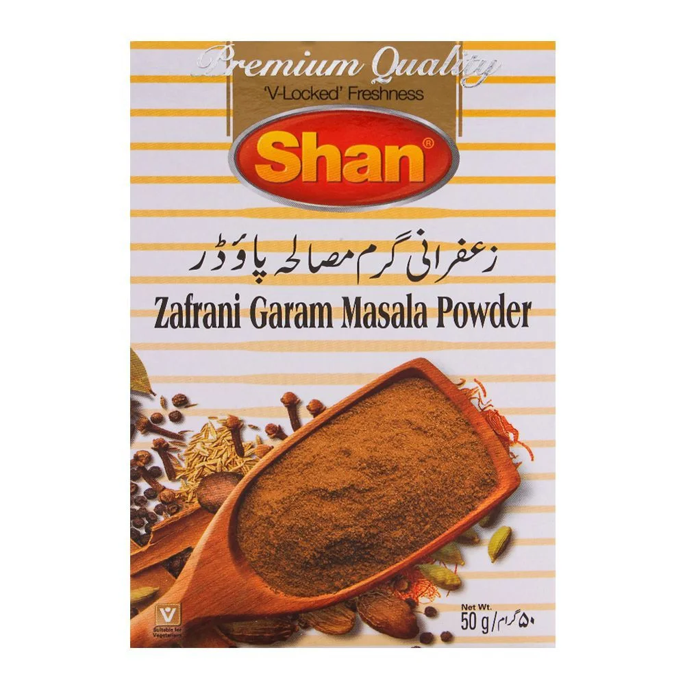 Shan Zafrani Garam Masala Powder 50Gm