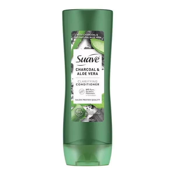 Suave Charcoal & Aloe Vera Clarifying Conditioner, 443ml